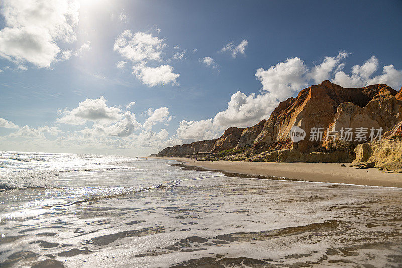 Morro Branco beach, Ceará, Brazil